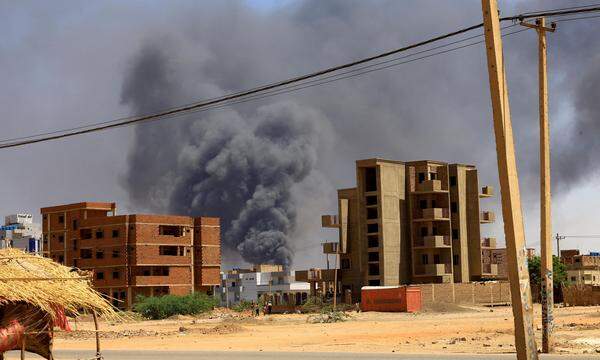 Kriegsalltag in Khartum, hier im Mai 2023. 
