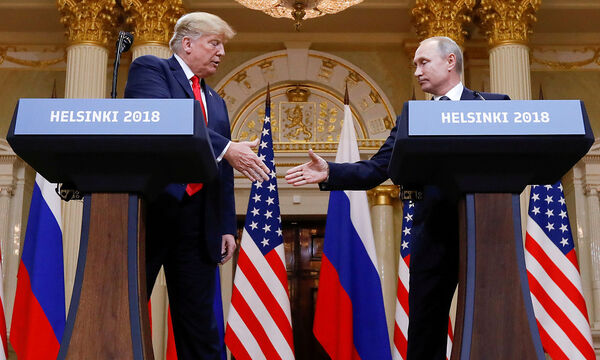 FILE PHOTO: Trump-Putin summit in Helsinki