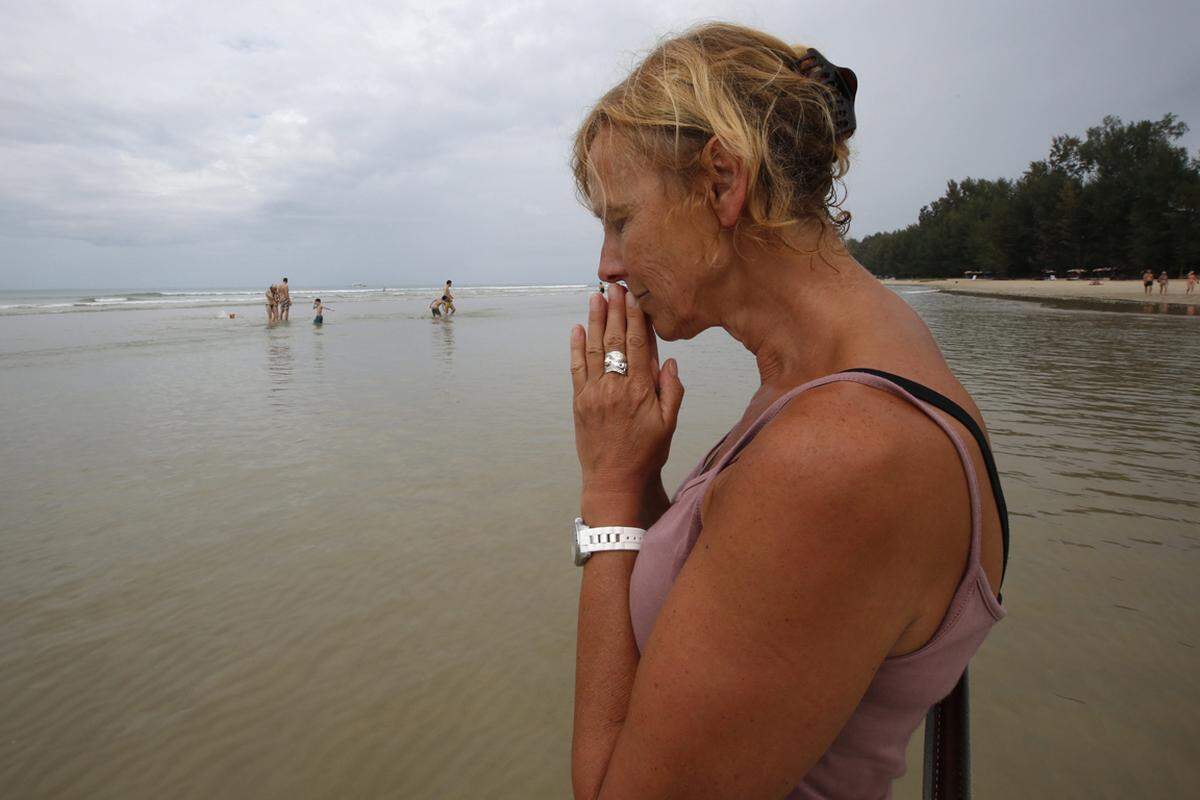 Claudia Geist reiste aus Deutschland an. Sie überlebte den Tsunami auf Khao Lak.