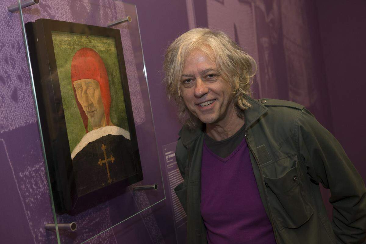 Auf dem Weg von einem Konzert in St. Veit nach Paris, legte Bob Geldof einen Zwischenstopp in der Wiener Albertina ein und besuchte die Ausstellungen "Kaiser Maximilian und die Kunst der Dürer-Zeit".