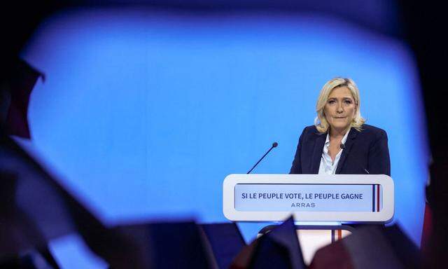 Nationale Souveränität will Le Pen an erster Stelle sehen.