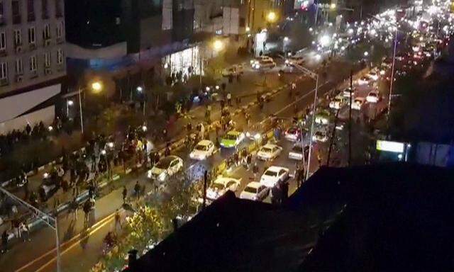 Proteste in Teheran.