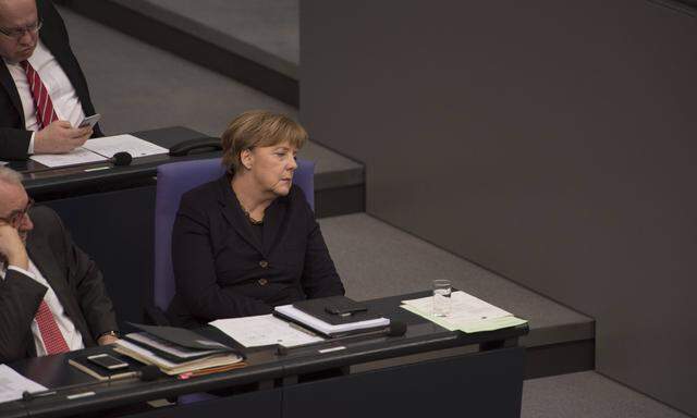 Viele Politiker bekommen zu wenig Schlaf. Angela Merkel 2016.
