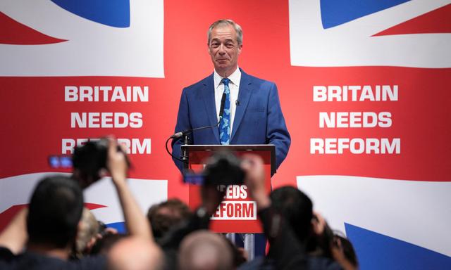 Will eine „politische Revolte“ in London auslösen: Nigel Farage.