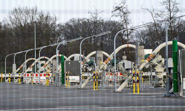 Gasspeicheranlage im niedersächsischen Rehden.