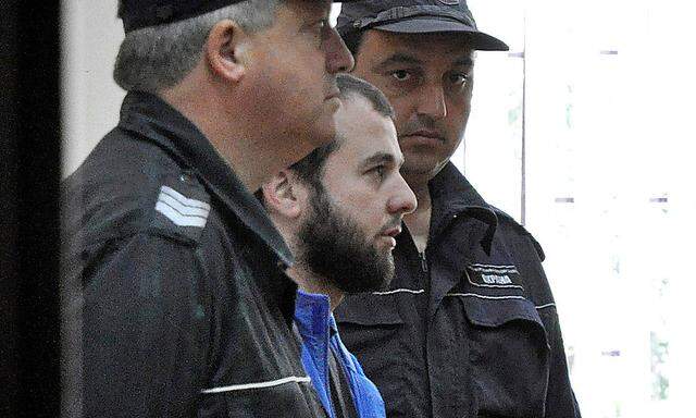 Tschatschajew bei einem Gerichtsverfahren in Bulgarien.