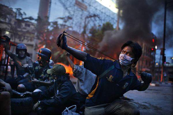 Corentin Fohlen, Frankreich, Fedephoto Aufstand gegen die Regierung in Bangkok, Thailand, im Mai 2010