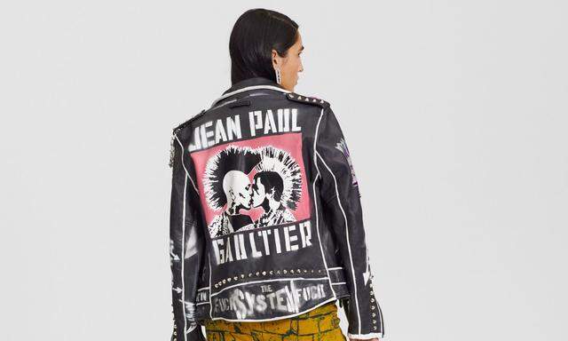 Vintage Lederjacke "Perfecto" von Jean Paul Gaultier