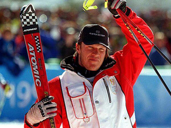 Hermann Maier bei der WM 1999 in Vail über seinen aggressiven Fahrstil.