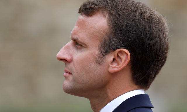 Emmanuel Macron. 