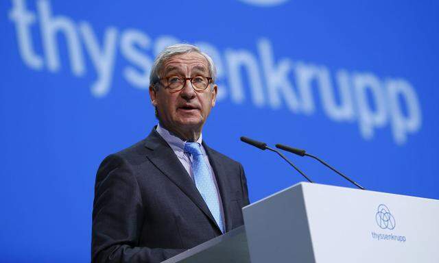 Thyssenkrupp-Aufsichtsratschef Ulrich Lehner wirft das Handtuch