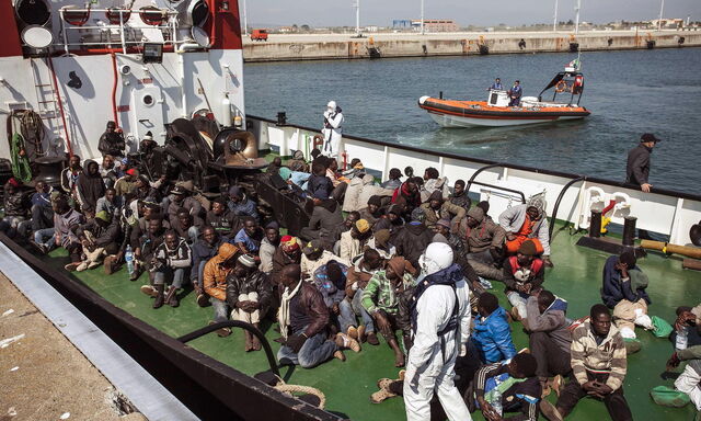 Migranten in Italien