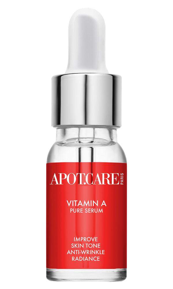 Gesichtsserum „Vitamin A“ von Apot Care, 10 ml, 28,95 Euro.