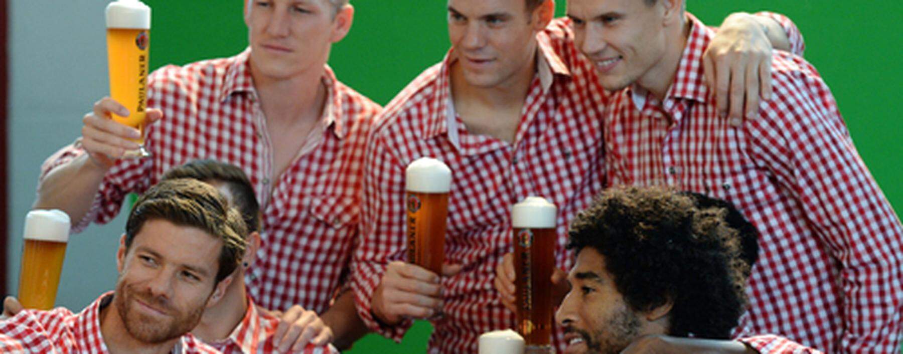 Fotoshooting FC Bayern M�nchen