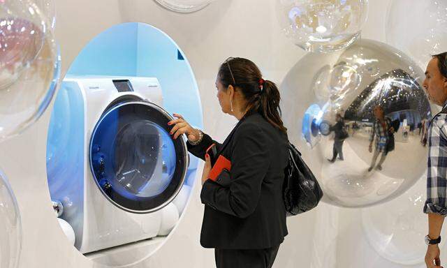 Bei Waschmaschinen ist die Energieeffizienz der größte Verkaufstreiber, so Branchenvertreter. 