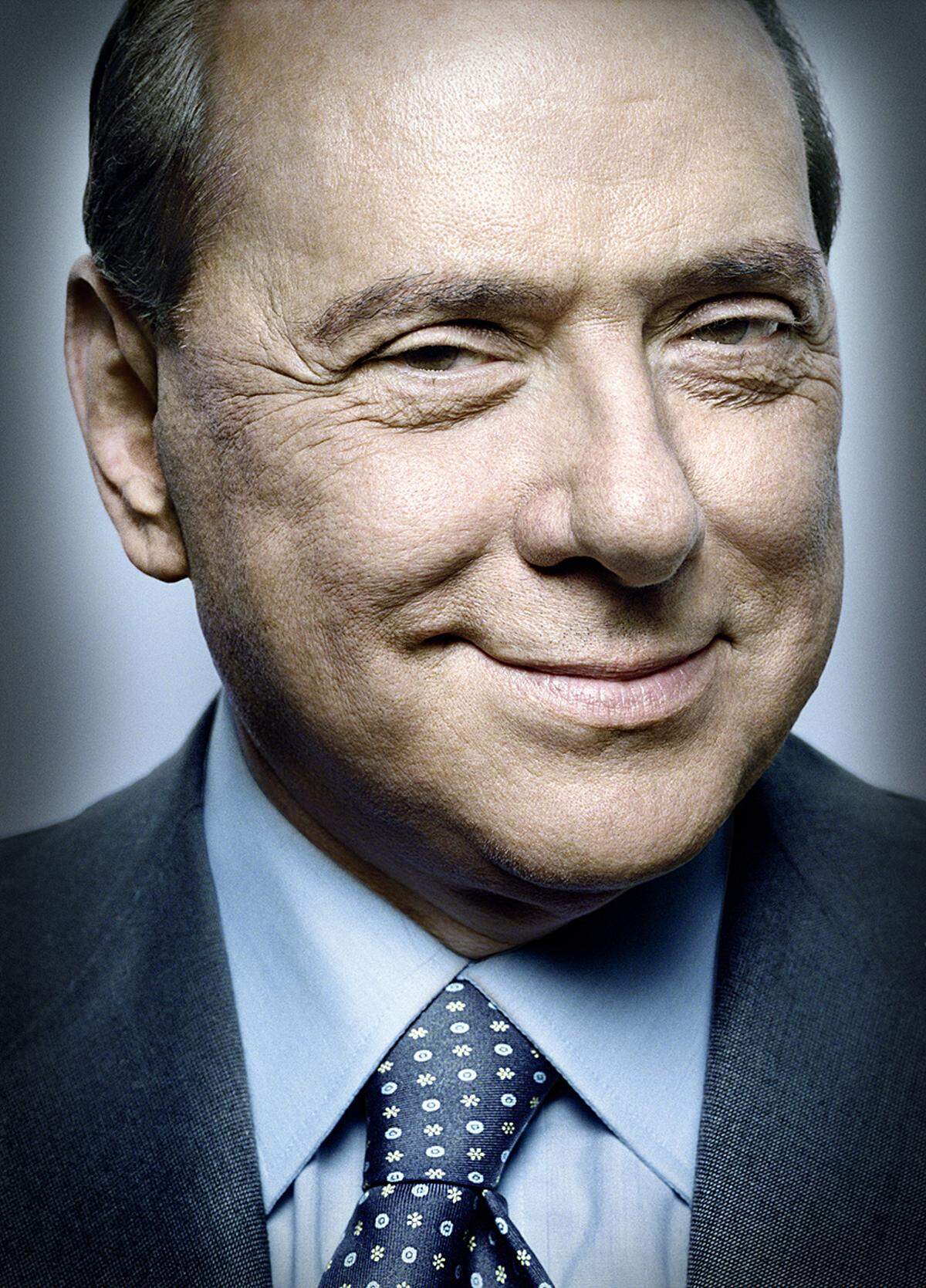 Die Galerie Westlicht zeigt die Bilder vom 21. Februar bis zum 22. April. Im Bild: Silvio Berlusconi, Ehemaliger Ministerpräsident Italiens, im Amt von Mai 2008 - November 2011. (c) Platon