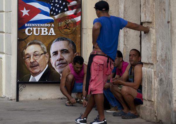 Ende 2014 hatten US-Präsident Barack Obama und sein kubanisches Pendant Raul Castro ein Ende der Eiszeit vereinbart. Am Sonntag folgte nun Historisches.