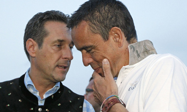 SONNWENDFEIER VON FPÖ UND FPK IN KÄRNTEN: STRACHE UND SCHEUCH