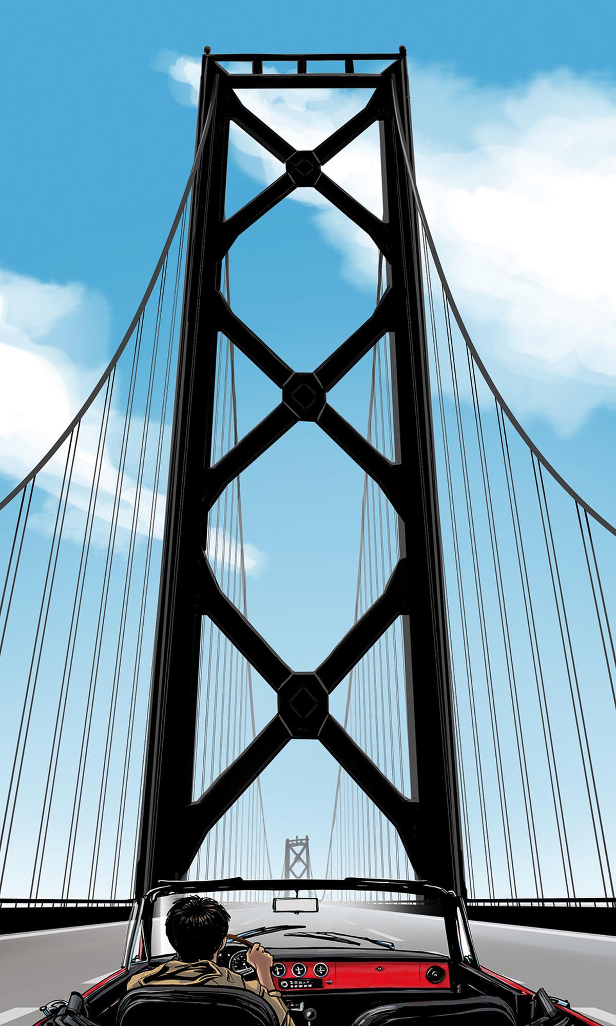 Ob Bay Bridge oder Golden Gate, nie ist irgendjemand besser über Brücken gefahren. Simon und Garfunkel waren hilfreich.