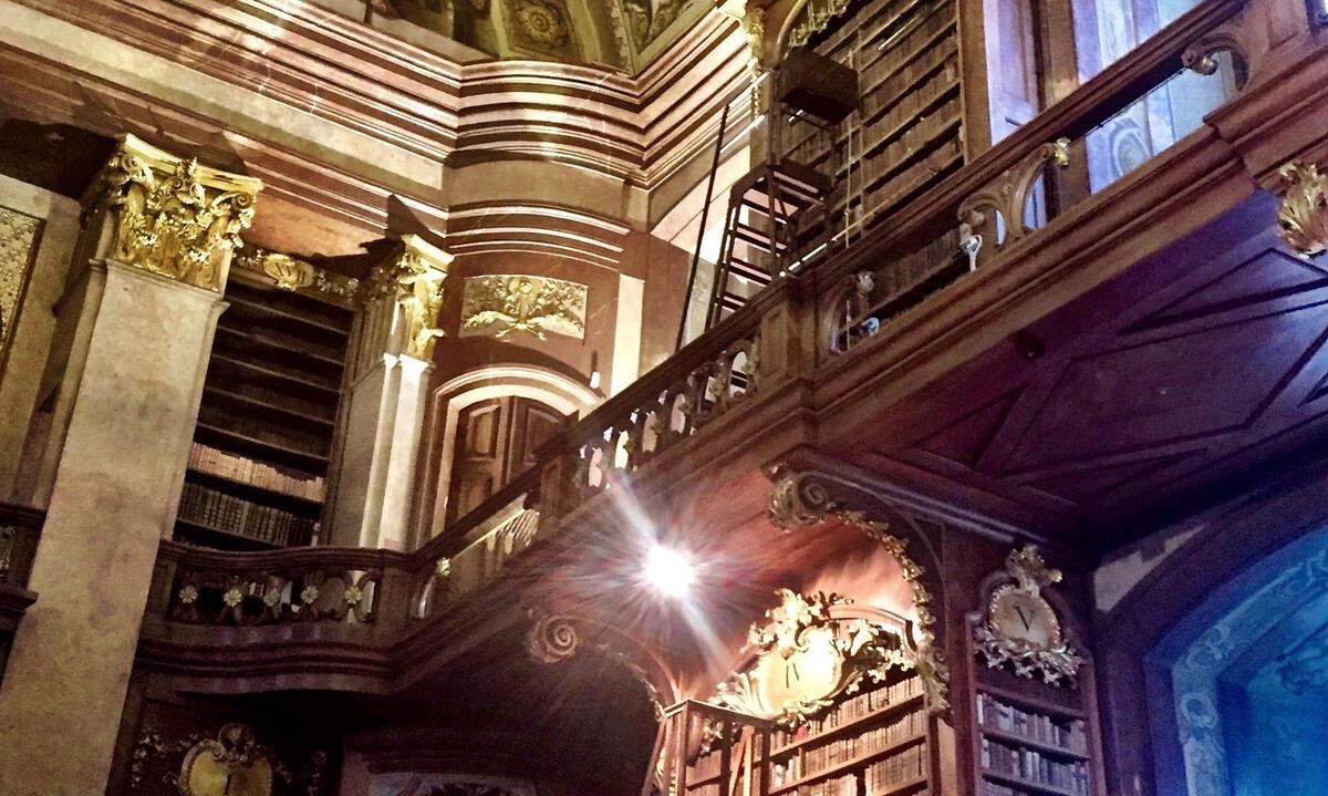 Einen besonderen Wow-Effekt bot der Austragungsschauplatz der Vienna Awards, das prunkvolle Ambiente der Nationalbibliothek in Wien.    