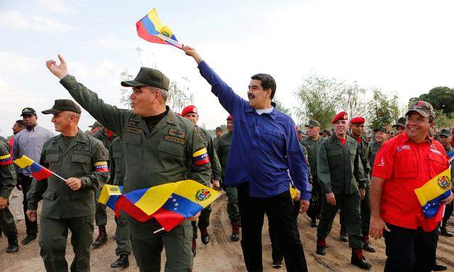 Venezuelas Präsident Nicolas Maduro setzt nun auf Verhandlungen.