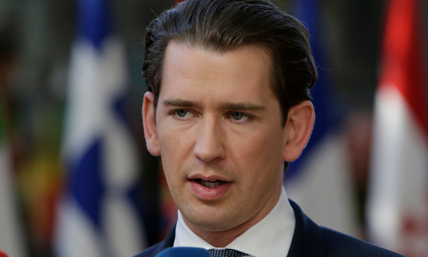 Kanzler Sebastian Kurz.