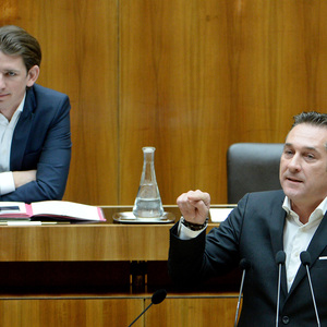 Sebastian Kurz und HC Strache. 