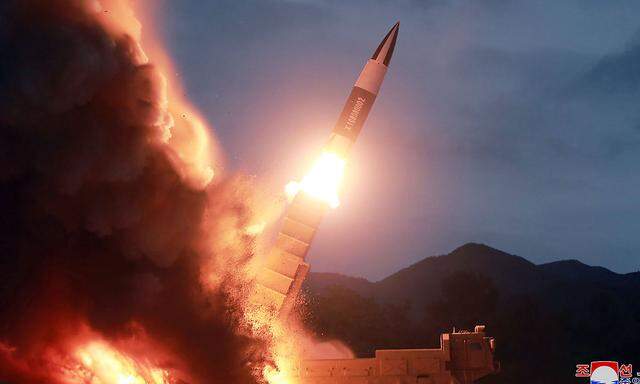 Nordkoreanischer Raketentest 