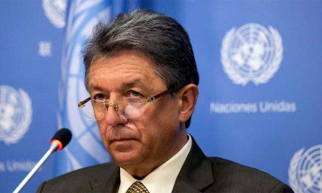 Der ukrainische Botschafter bei der UNO, Juri Sergejew.
