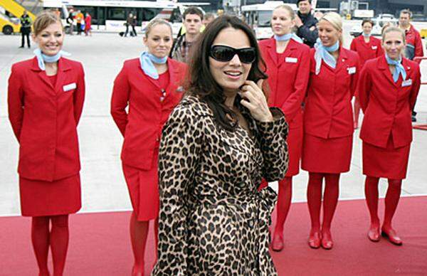 Schauspielerin Fran Drescher, wohl besser bekannt als "The Nanny".