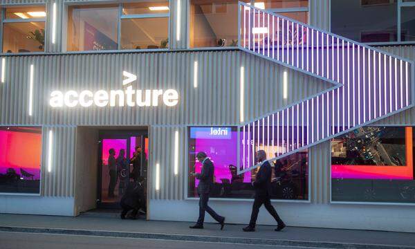 Die Beratungsgesellschaft Accenture hat ihren Firmensitz in Dublin, notiert aber an der Wall Street. 