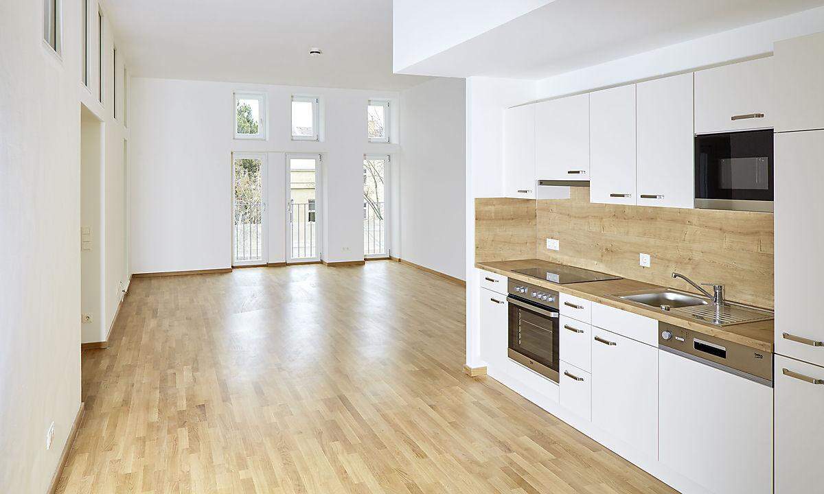 Bei der Planung wurde auf einen ausgeglichenen Wohnungsmix besonderen Wert gelegt. Die 21 neu geschaffenen Wohneinheiten haben eine Größe zwischen 36m² bis 109m².