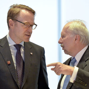 Ewald Nowotny (re) hätte es gerne gesehen, wenn Bundesbank-Präsident Jens Weidmann in der EZB Karriere macht