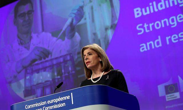 EU-Gesundheitskommissar Stella Kyriakides stellte am Mittwoch ihre Reformvorschläge vor.
