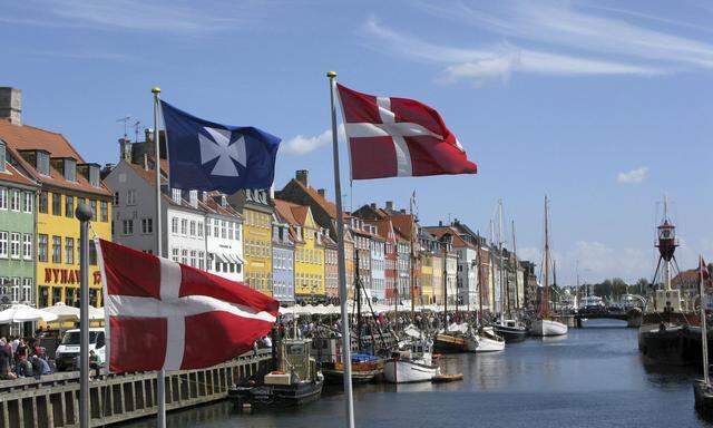 File photo shows the Nyhavn canal, part of the Copenhagen, Denmark, Harbor and home to many bars and restaurants