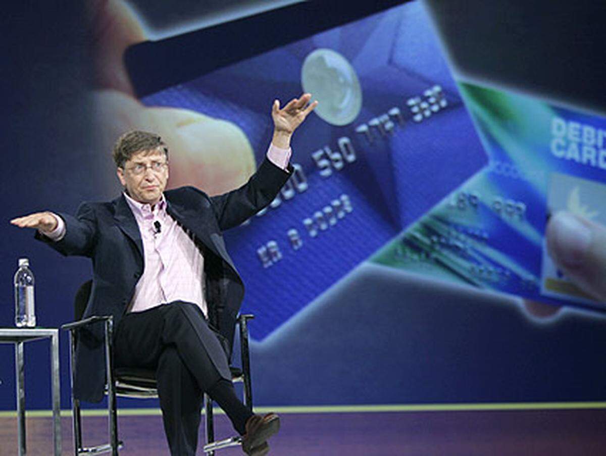 Bill Gates war noch im Vorjahr der reichste Mensch der Welt. Der Microsoft-Gründer landet heuer auf der "Forbes"-Liste mit einem Vermögen von 53 Milliarden Dollarauf Platz zwei.