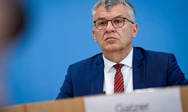 Der deutsche Haushaltsstaatssekretär Werner Gatzer.