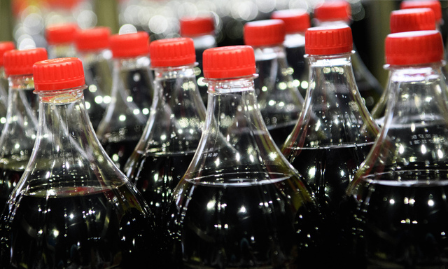 Coca Cola und die Flaschengröße.