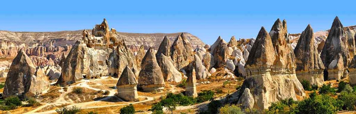 Kappadokien mit bizarren Tuffkegeln