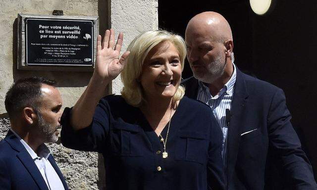 Marine Le Pen steht seit 2011 an der Spitze des Rassemblement National.