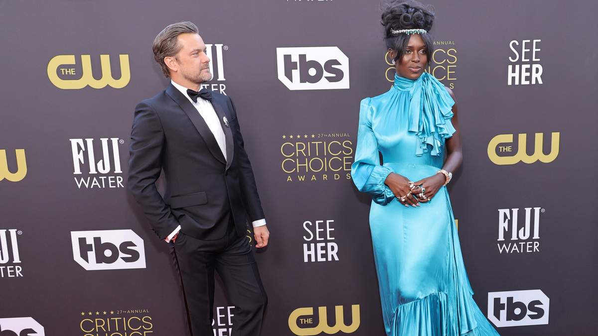 Ein Paar mit Stil: Jodie Turner-Smith und Joshua Jackson in Gucci.