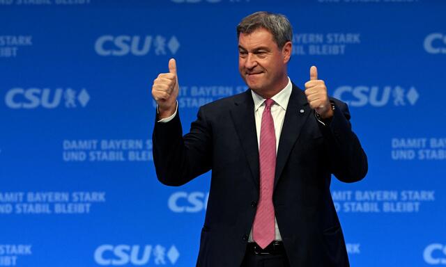 Umfragen zufolge wird die CSU bei der Wahl am 8. Oktober die mit Abstand stärkste Kraft.