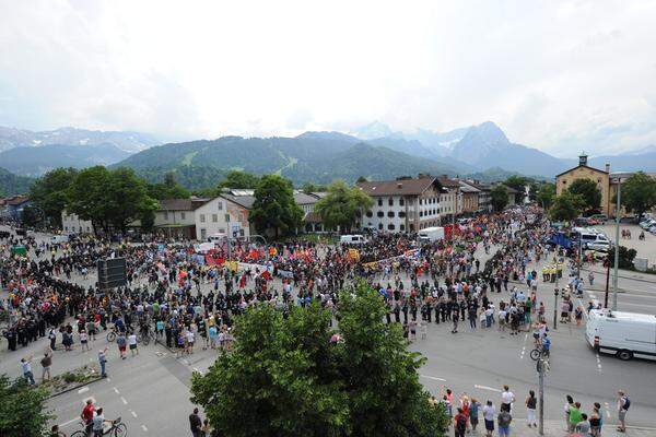 Doch die Stimmung war generell eher friedlich, gar schicksalsergeben.