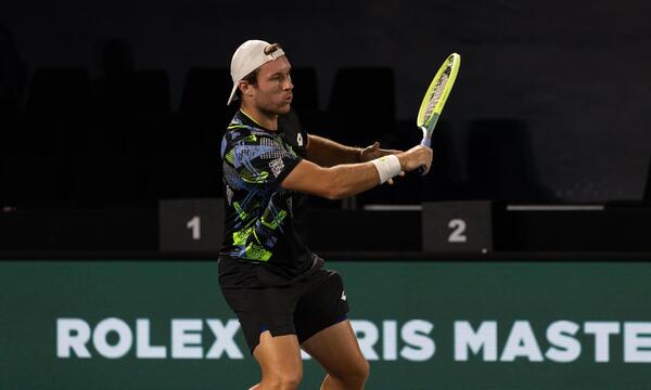 Lucas Miedler und das Gefühl für den Volley. „Die Entscheidung, sich auf das Doppel zu konzentrieren, war richtig.“