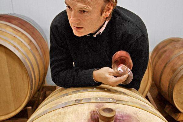 Roland Velich versuchte einst sein Glück als Croupier, bevor er sich doch fest dem Weinbau verschrieb.