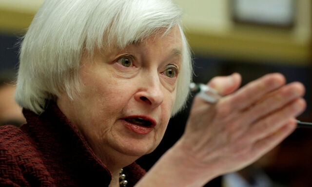 FILE PHOTO - Federal Reserve Chair Janet Yellen delivers semiannual monetary policy testimony