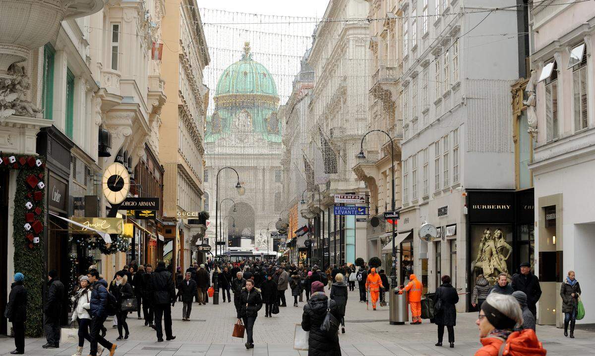 Wien verliert im europäischen Ranking gegenüber dem Vorjahr zwei Plätze. Jahresmiete pro Quadratmeter: 2017: 4620 Euro2016: 4620 Euro