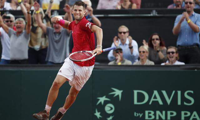 TENNIS DAVIS CUP PLAY-OFF �STERREICH - AUSTRALIEN: THIEM - DE MINAUR