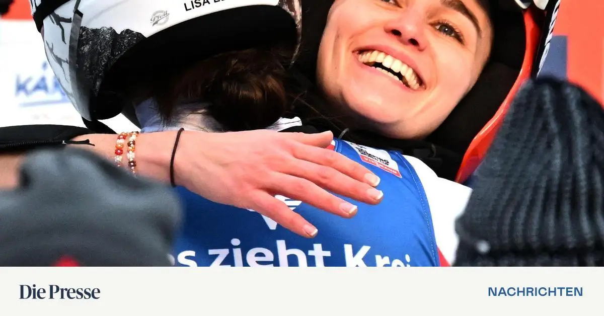 Skispringen-sterreicherin-Eder-in-Villach-hinter-Prevc-Zweite