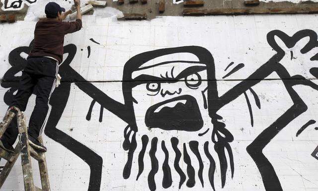 Symbolbild: Graffitis drücken die Unzufriedenheit der Ägypter aus 